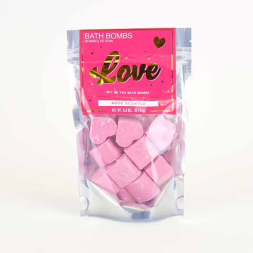 Gift Republic love bath bombs novelty cheeky designs for playful bath time