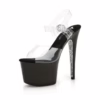 Lapdance rhinestone platform sandal high heel shoes