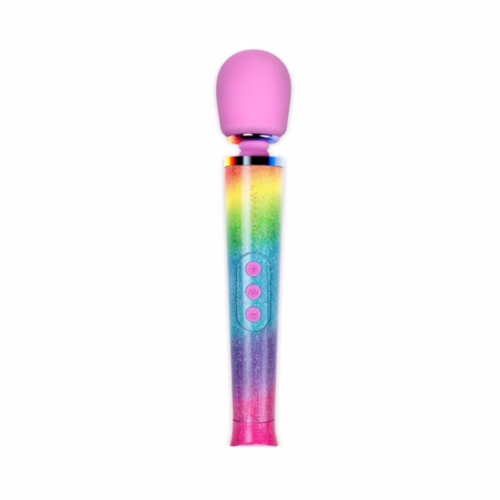 Le wand rainbow ombre petite massager special edition wand vibrator