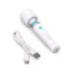 Le Wand Classique Mini Vibrating Wand Massager White