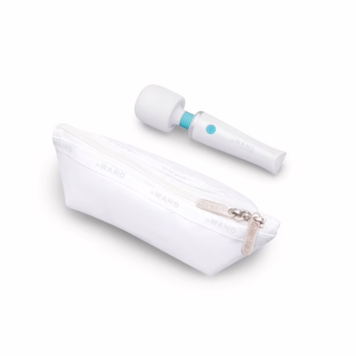 Le Wand Classique Mini Vibrating Wand Massager White