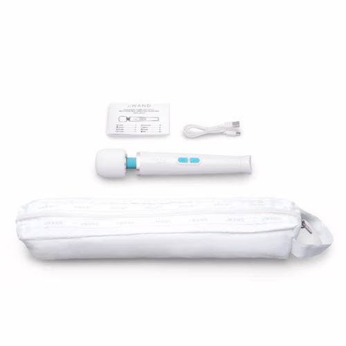 Le Wand Classique Petite Vibrating Wand Massager White