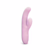 Le Wand Hither rocking rabbit vibrator in lilac with curved G-spot design and dual stimulation