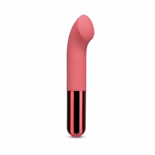 Le Wand Mini Vibe G Love textured G-spot vibrator in body-safe silicone