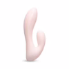 Le Wand Mini Vibe G Double dual-action vibrator in body-safe silicone