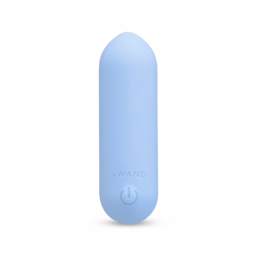 Le Wand Mini Vibe Bullet compact rechargeable vibrator in body-safe silicone