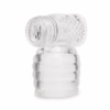 Le Wand Slider clear male masturbator wand attachment - premium TPE stroker accessory