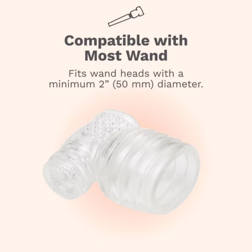 Le Wand Slider Clear Male Masturbator Wand Attachment