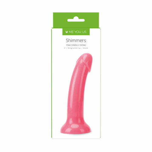 Me You Us Shimmers Sparkly Dong Pink 6inch