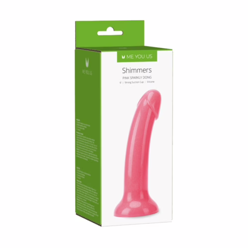 Me You Us Shimmers Sparkly Dong Pink 6inch