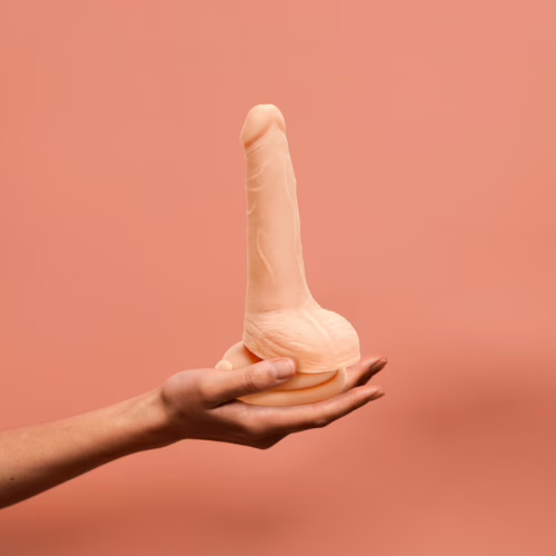 Me You Us Ultra Cock Dual Density with Balls 6in