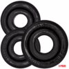 Oxballs Rimringz Multi Size Cock Ring 3 Pack with three graduated sizes for perfect fit