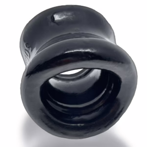 ox-3077-blk.1 Oxballs Mega Squeeze Ergofit Ballstretcher premium silicone with customisable squeeze control mechanism