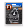 Oxballs Tri-Squeeze Cocksling Ballstretcher Black