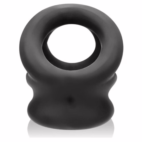 Oxballs Tri-Squeeze Cocksling Ballstretcher Black