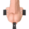 Fantasy X-Tensions Elite Vibrating 6inch Dual Density Silicone Hollow Strap On