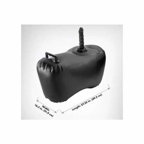 Fetish Fantasy Series Body Dock Inflatable Love Seat Black