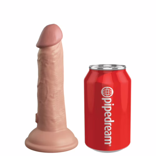 King Cock Elite Silicone Dual Density Cock - Light