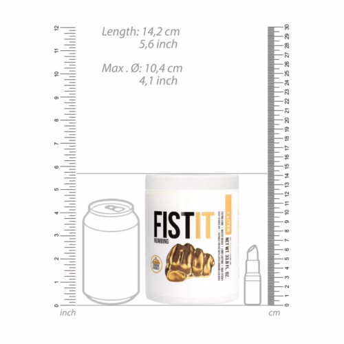 pha102_6 Fist It Numbing Gel Water Based Lubricant 1000 ml