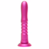 Romp Jiggle thrusting vibrator with innovative dual-action design