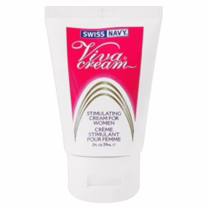 Swiss navy viva cream 2oz premium water-based lubricant bottle